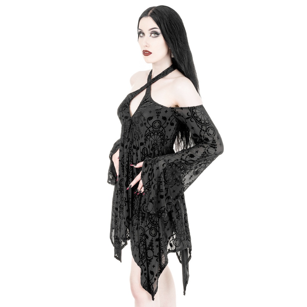 Restyle - Armaros Mini dress - Black